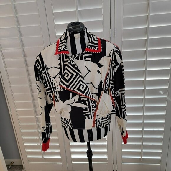 Super Cool Retro Dina Bar El Jacket for HI Tech - Vintage 90's - RARE! - Picture 7 of 12